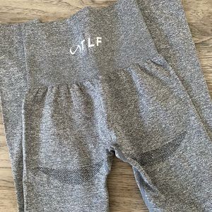 TLF React Seamless Gym Leggings - Heather Grey
